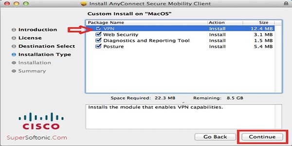cisco anyconnect vpn client for mac 10.12 4.x